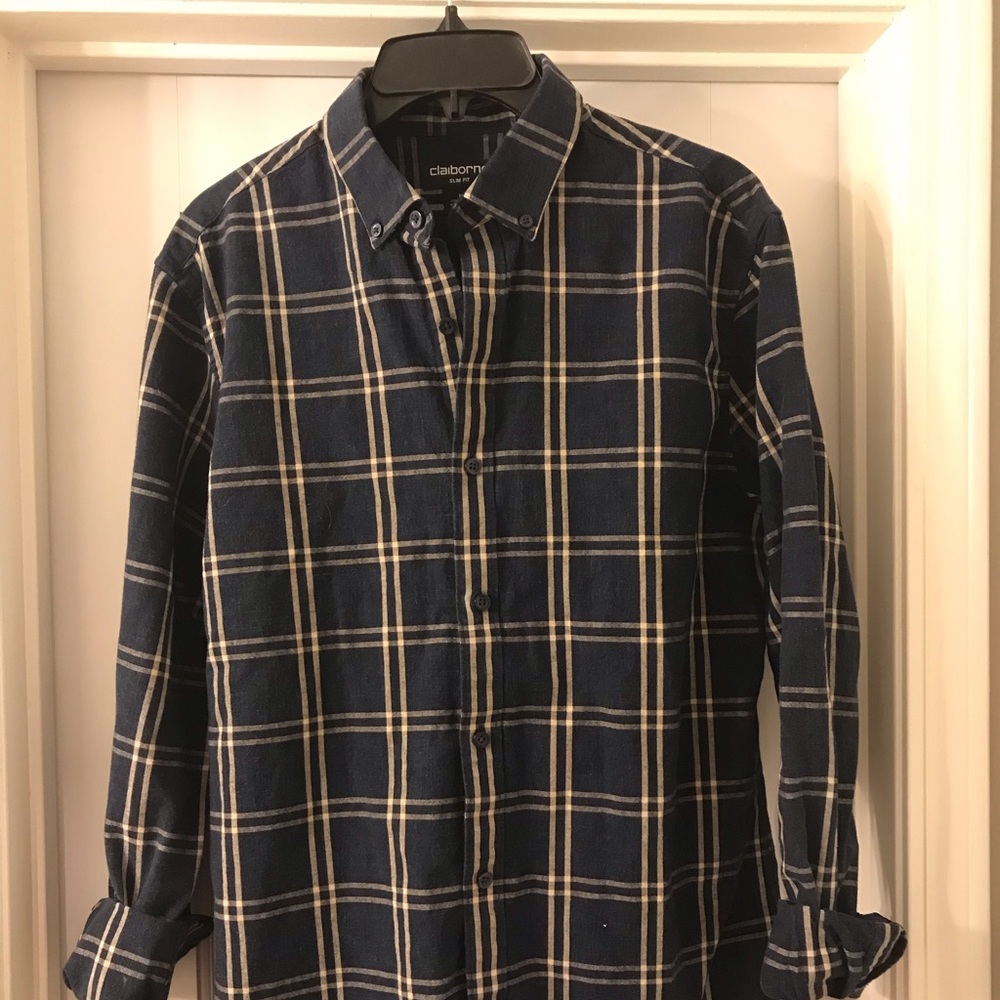 Claiborne Flannel Shirt